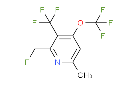 AM68833 | 1361877-42-0 | 2-(Fluoromethyl)-6-methyl-4-(trifluoromethoxy)-3-(trifluoromethyl)pyridine