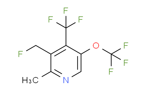 AM68838 | 1361819-81-9 | 3-(Fluoromethyl)-2-methyl-5-(trifluoromethoxy)-4-(trifluoromethyl)pyridine
