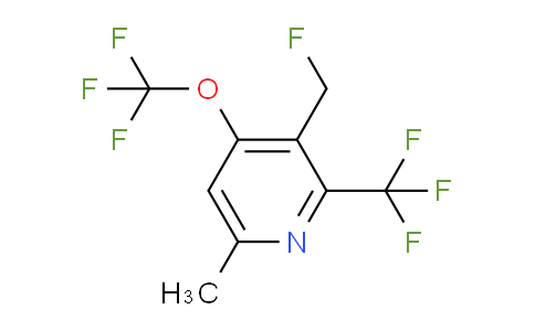 AM68839 | 1361792-13-3 | 3-(Fluoromethyl)-6-methyl-4-(trifluoromethoxy)-2-(trifluoromethyl)pyridine