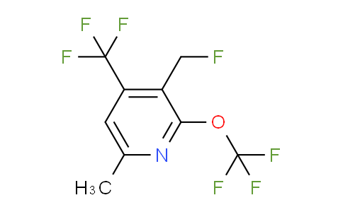 AM68840 | 1361834-06-1 | 3-(Fluoromethyl)-6-methyl-2-(trifluoromethoxy)-4-(trifluoromethyl)pyridine
