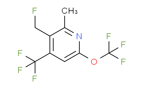AM68841 | 1361913-23-6 | 3-(Fluoromethyl)-2-methyl-6-(trifluoromethoxy)-4-(trifluoromethyl)pyridine
