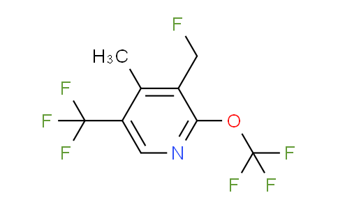 AM68843 | 1361711-64-9 | 3-(Fluoromethyl)-4-methyl-2-(trifluoromethoxy)-5-(trifluoromethyl)pyridine