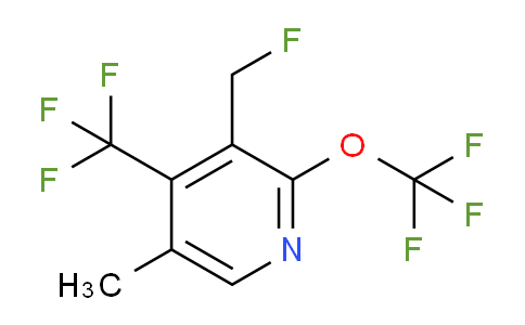 3-(Fluoromethyl)-5-methyl-2-(trifluoromethoxy)-4-(trifluoromethyl)pyridine