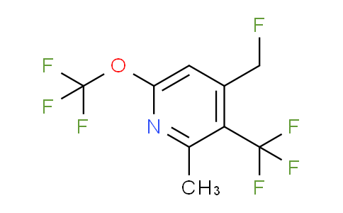 AM68852 | 1361833-98-8 | 4-(Fluoromethyl)-2-methyl-6-(trifluoromethoxy)-3-(trifluoromethyl)pyridine