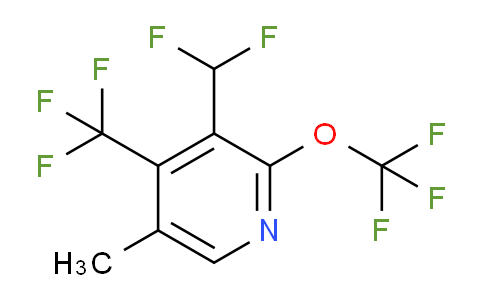 3-(Difluoromethyl)-5-methyl-2-(trifluoromethoxy)-4-(trifluoromethyl)pyridine