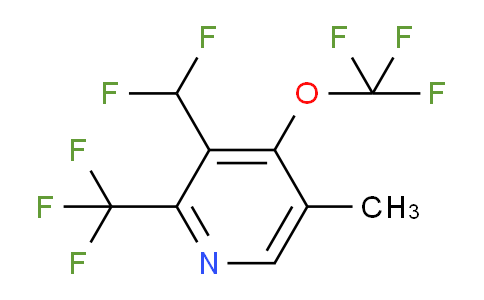 3-(Difluoromethyl)-5-methyl-4-(trifluoromethoxy)-2-(trifluoromethyl)pyridine