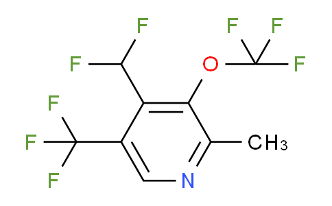 4-(Difluoromethyl)-2-methyl-3-(trifluoromethoxy)-5-(trifluoromethyl)pyridine