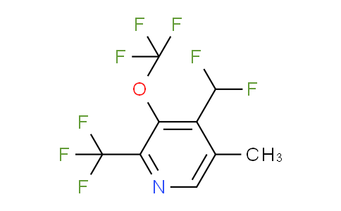 AM68891 | 1361884-13-0 | 4-(Difluoromethyl)-5-methyl-3-(trifluoromethoxy)-2-(trifluoromethyl)pyridine