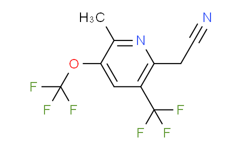 AM68904 | 1361805-28-8 | 2-Methyl-3-(trifluoromethoxy)-5-(trifluoromethyl)pyridine-6-acetonitrile