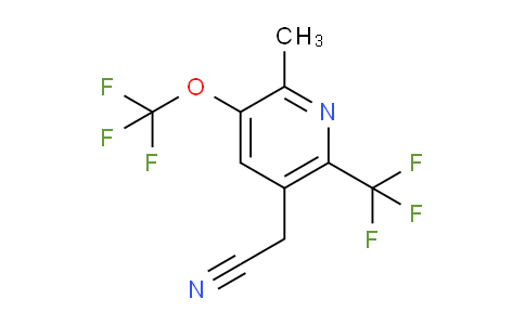 AM68905 | 1361730-81-5 | 2-Methyl-3-(trifluoromethoxy)-6-(trifluoromethyl)pyridine-5-acetonitrile