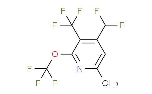 AM68907 | 1361917-70-5 | 4-(Difluoromethyl)-6-methyl-2-(trifluoromethoxy)-3-(trifluoromethyl)pyridine