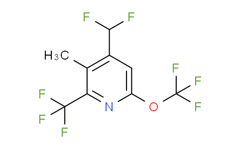 AM68910 | 1361901-11-2 | 4-(Difluoromethyl)-3-methyl-6-(trifluoromethoxy)-2-(trifluoromethyl)pyridine