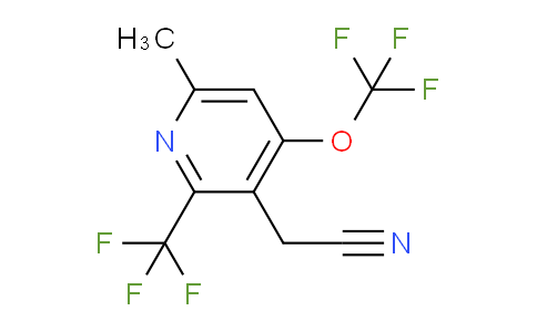 AM68912 | 1361834-55-0 | 6-Methyl-4-(trifluoromethoxy)-2-(trifluoromethyl)pyridine-3-acetonitrile