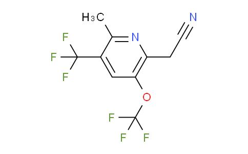 AM68913 | 1361901-22-5 | 2-Methyl-5-(trifluoromethoxy)-3-(trifluoromethyl)pyridine-6-acetonitrile