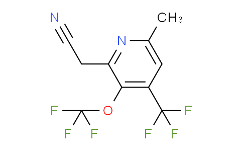 AM68915 | 1361917-85-2 | 6-Methyl-3-(trifluoromethoxy)-4-(trifluoromethyl)pyridine-2-acetonitrile