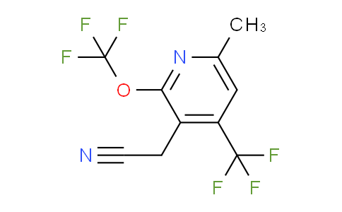 AM68920 | 1361730-94-0 | 6-Methyl-2-(trifluoromethoxy)-4-(trifluoromethyl)pyridine-3-acetonitrile