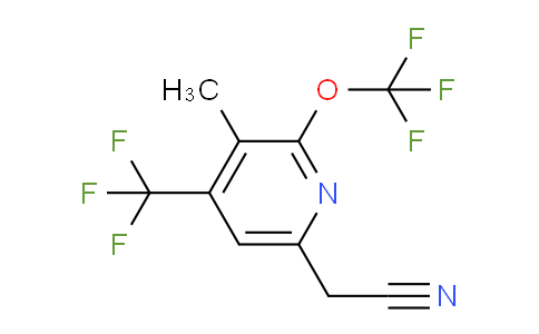 AM68921 | 1361805-44-8 | 3-Methyl-2-(trifluoromethoxy)-4-(trifluoromethyl)pyridine-6-acetonitrile