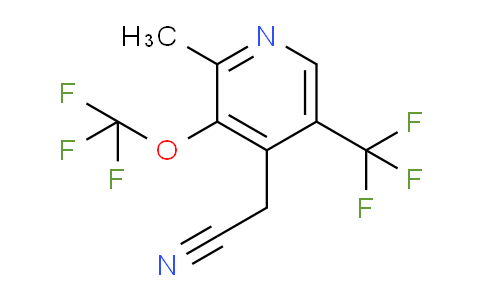 AM68922 | 1361818-15-6 | 2-Methyl-3-(trifluoromethoxy)-5-(trifluoromethyl)pyridine-4-acetonitrile