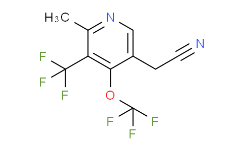 AM68925 | 1361901-15-6 | 2-Methyl-4-(trifluoromethoxy)-3-(trifluoromethyl)pyridine-5-acetonitrile