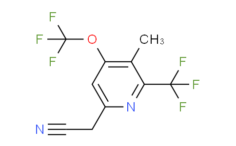 AM68931 | 1361909-24-1 | 3-Methyl-4-(trifluoromethoxy)-2-(trifluoromethyl)pyridine-6-acetonitrile
