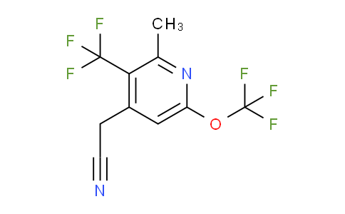 AM68934 | 1361778-77-9 | 2-Methyl-6-(trifluoromethoxy)-3-(trifluoromethyl)pyridine-4-acetonitrile