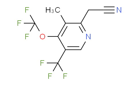 AM68945 | 1361731-01-2 | 3-Methyl-4-(trifluoromethoxy)-5-(trifluoromethyl)pyridine-2-acetonitrile