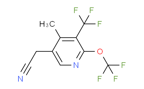 AM68950 | 1361795-45-0 | 4-Methyl-2-(trifluoromethoxy)-3-(trifluoromethyl)pyridine-5-acetonitrile