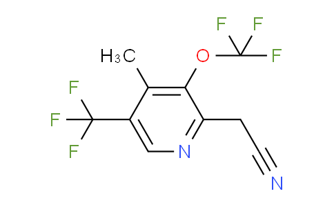 AM68956 | 1361909-36-5 | 4-Methyl-3-(trifluoromethoxy)-5-(trifluoromethyl)pyridine-2-acetonitrile
