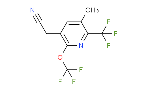 AM68961 | 1361923-65-0 | 3-Methyl-6-(trifluoromethoxy)-2-(trifluoromethyl)pyridine-5-acetonitrile