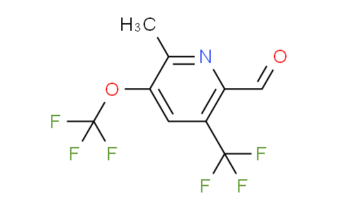AM69023 | 1361779-35-2 | 2-Methyl-3-(trifluoromethoxy)-5-(trifluoromethyl)pyridine-6-carboxaldehyde