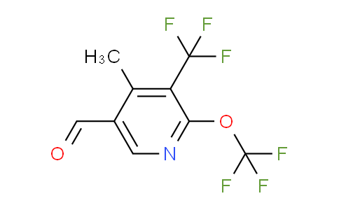 AM69055 | 1361885-00-8 | 4-Methyl-2-(trifluoromethoxy)-3-(trifluoromethyl)pyridine-5-carboxaldehyde