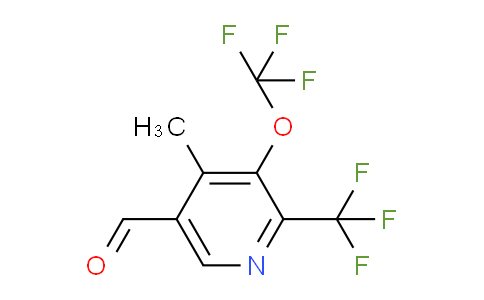 AM69059 | 1361835-05-3 | 4-Methyl-3-(trifluoromethoxy)-2-(trifluoromethyl)pyridine-5-carboxaldehyde