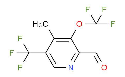 AM69062 | 1361873-27-9 | 4-Methyl-3-(trifluoromethoxy)-5-(trifluoromethyl)pyridine-2-carboxaldehyde