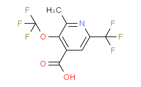 AM69073 | 1361919-51-8 | 2-Methyl-3-(trifluoromethoxy)-6-(trifluoromethyl)pyridine-4-carboxylic acid