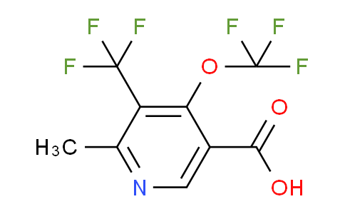 AM69074 | 1361921-69-8 | 2-Methyl-4-(trifluoromethoxy)-3-(trifluoromethyl)pyridine-5-carboxylic acid