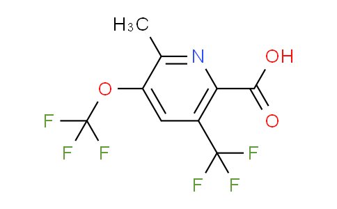 AM69080 | 1361835-10-0 | 2-Methyl-3-(trifluoromethoxy)-5-(trifluoromethyl)pyridine-6-carboxylic acid