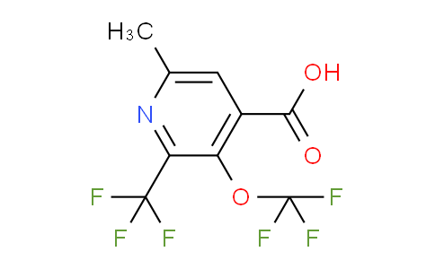 AM69082 | 1361818-07-6 | 6-Methyl-3-(trifluoromethoxy)-2-(trifluoromethyl)pyridine-4-carboxylic acid