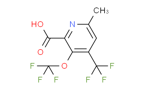 AM69095 | 1361795-91-6 | 6-Methyl-3-(trifluoromethoxy)-4-(trifluoromethyl)pyridine-2-carboxylic acid