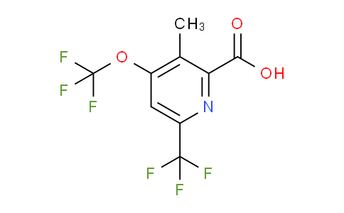 AM69097 | 1361835-30-4 | 3-Methyl-4-(trifluoromethoxy)-6-(trifluoromethyl)pyridine-2-carboxylic acid