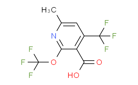 AM69105 | 1361732-15-1 | 6-Methyl-2-(trifluoromethoxy)-4-(trifluoromethyl)pyridine-3-carboxylic acid