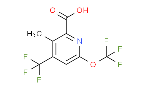 AM69110 | 1361732-30-0 | 3-Methyl-6-(trifluoromethoxy)-4-(trifluoromethyl)pyridine-2-carboxylic acid
