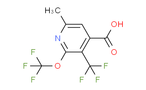 AM69111 | 1361902-43-3 | 6-Methyl-2-(trifluoromethoxy)-3-(trifluoromethyl)pyridine-4-carboxylic acid