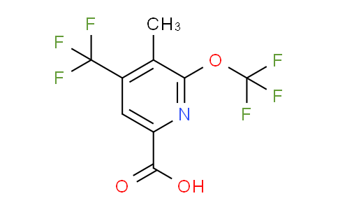 AM69113 | 1361885-21-3 | 3-Methyl-2-(trifluoromethoxy)-4-(trifluoromethyl)pyridine-6-carboxylic acid