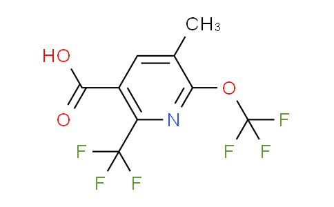 AM69115 | 1361785-66-1 | 3-Methyl-2-(trifluoromethoxy)-6-(trifluoromethyl)pyridine-5-carboxylic acid