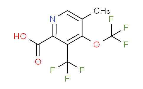 AM69119 | 1361773-42-3 | 5-Methyl-4-(trifluoromethoxy)-3-(trifluoromethyl)pyridine-2-carboxylic acid