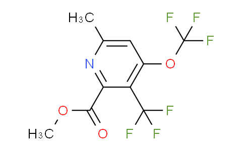 AM69124 | 1361756-06-0 | Methyl 6-methyl-4-(trifluoromethoxy)-3-(trifluoromethyl)pyridine-2-carboxylate