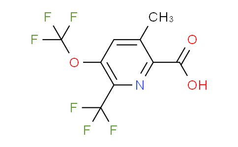 AM69125 | 1361712-99-3 | 3-Methyl-5-(trifluoromethoxy)-6-(trifluoromethyl)pyridine-2-carboxylic acid