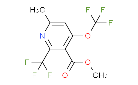 AM69126 | 1361775-40-7 | Methyl 6-methyl-4-(trifluoromethoxy)-2-(trifluoromethyl)pyridine-3-carboxylate