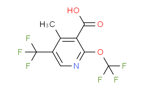 AM69128 | 1361806-51-0 | 4-Methyl-2-(trifluoromethoxy)-5-(trifluoromethyl)pyridine-3-carboxylic acid
