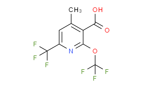 AM69129 | 1361835-34-8 | 4-Methyl-2-(trifluoromethoxy)-6-(trifluoromethyl)pyridine-3-carboxylic acid